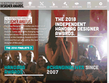 Tablet Screenshot of handbagdesigner101.com